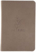 Schlachter 2000 Taschenausgabe mit Parallelstellen - Rindsleder Taupe